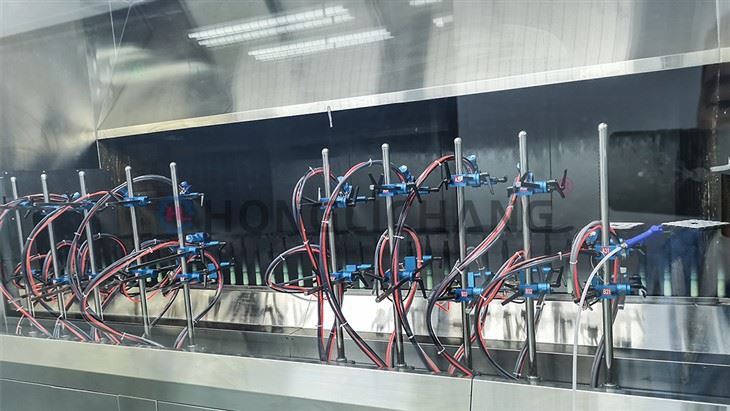 Line de couche UV métalisante